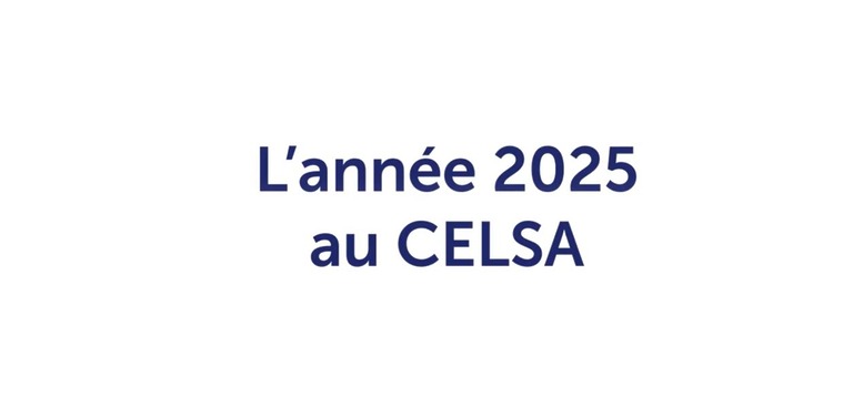 L'année au CELSA